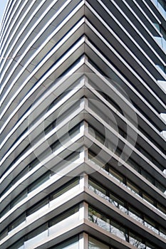 Modern office building detail