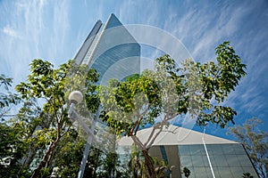 Modern office building in Guadalajara, Mexico