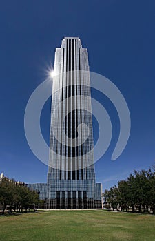 Modern office building in Houston, Texas