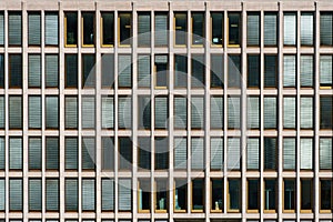 Modern office building window facade  real estate background
