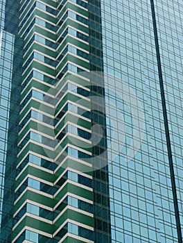 Modern Office Building Windows Patterns