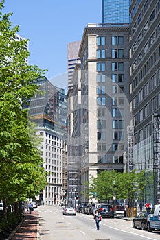 Boston Financial District, Massachusetts, USA