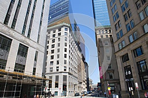 Boston Financial District, Massachusetts, USA