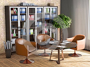 Modern office interion