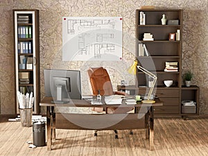 Modern office interion