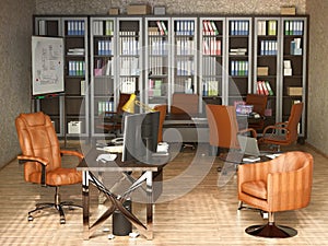 Modern office interion