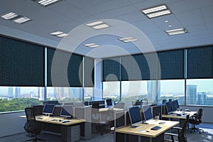 Modern AI-Generated Office Design