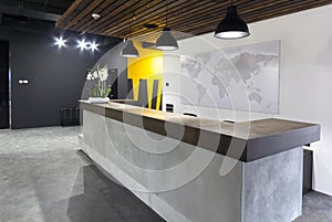 Modern office interior - reception