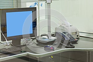 Modern Office in the metro