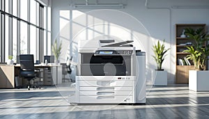 Modern Office Multifunction Printer