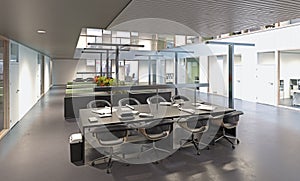 Modern office with open space