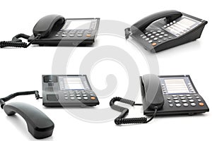 Modern office phones pack