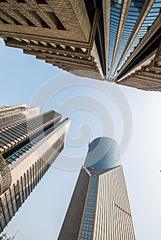 Modern office skyscraper