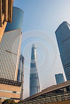 Modern office skyscraper