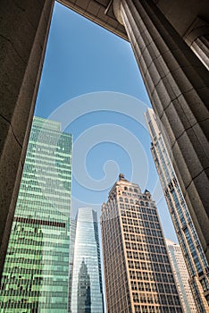 Modern office skyscraper