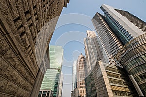 Modern office skyscraper