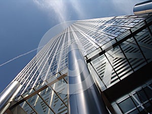 Modern office tower in London