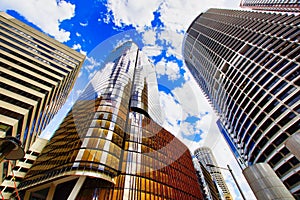 Modern Office Towers, Sydney CBD, Australia