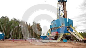 Modern Oil Gas Drilling Rig