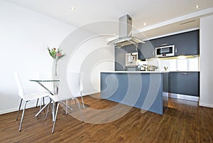 Modern open plan living area