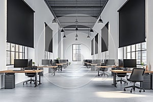 Modern AI-Generated Office Space