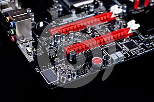 Modern PC motherboard macro