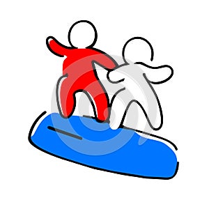 Modern Pentathlon: Olympic Games clipart icon