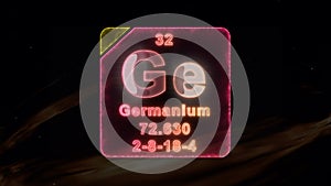 Modern Periodic Table Element Germanium