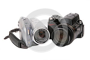 Modern photo and HDV cameras