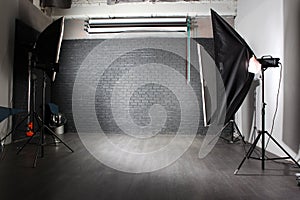 Modern photo studio photo