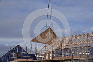 Modern pitched roof construction