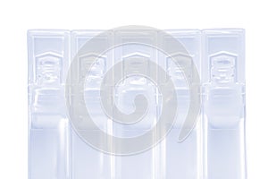 Modern plastic ampules pack