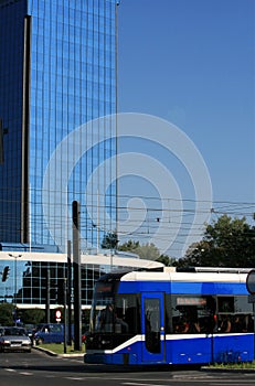 Modern Poland - Krakow financial centre photo