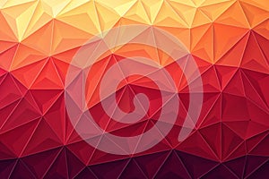 Dynamic geometric background featuring a vibrant low-poly triangular gradient texture.