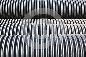 Modern polypropylene pipes for conducting heating mains underground. Durable and anticorrosive properties of water pipes