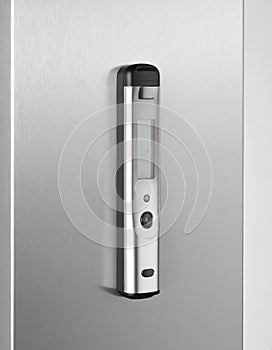 Sleek LED Work Light on a Metallic Surface