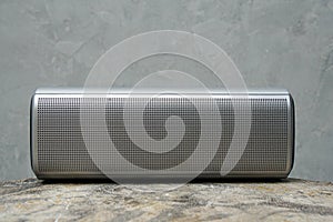 modern portable speaker for listening to music