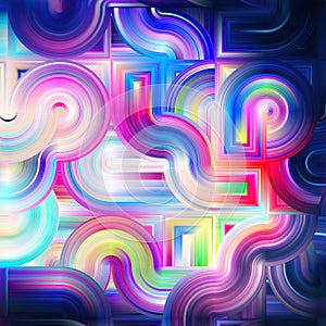 Modern powerful pattern background design