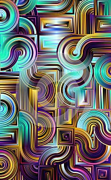 Modern powerful pattern background design