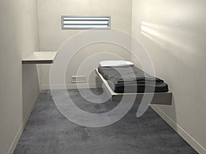 Modern Prison Cell photo