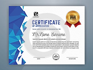 Modern Professional Certificate Template