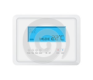 Modern programmable thermostat