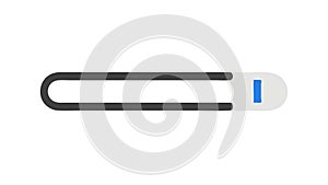 Modern Progress Bar Icon for Loading and User Interface, vector design Generative AI