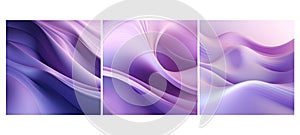 modern purple wave soft background