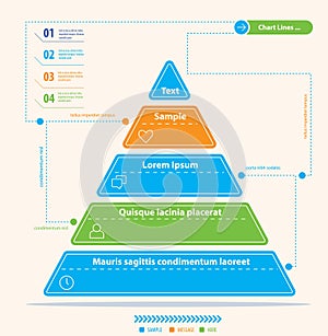 Modern Pyramid Chart