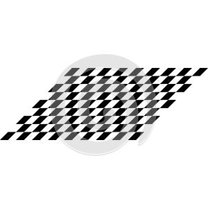 Modern Race Flag Background Template