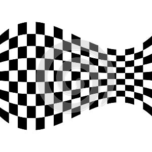 Modern Race Flag Background Template