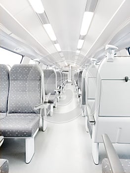 Modern railway carriage