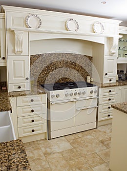 Modern range cooker