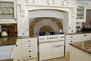 Modern range cooker